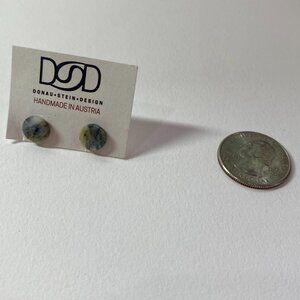 Donau Stein Design Stone Stud Earrings